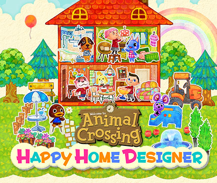 Découvrez la joie de décorer sur le site d'Animal Crossing: Happy Home Designer !