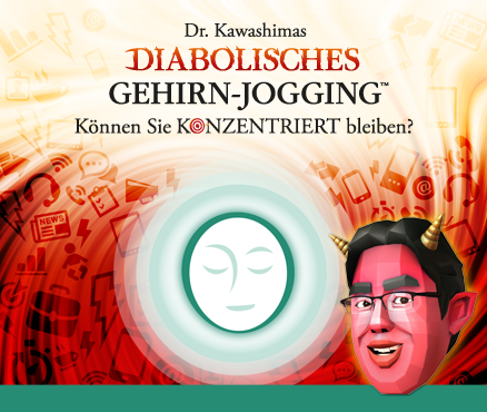 Neu ab April: Dr. Kawashimas diabolisches Gehirn-Jogging: Können Sie konzentriert bleiben?