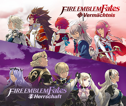 Wähle deinen Weg auf unserer offiziellen Webseite zu Fire Emblem Fates!