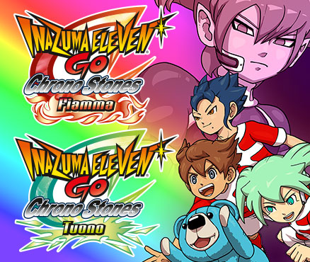 Inizia una nuova avventura sul sito ufficiale di Inazuma Eleven GO Chrono Stones!