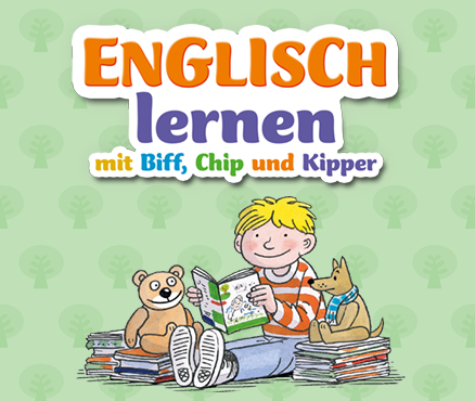 Mit Biff, Chip und Kipper können deine Kinder Englisch lernen