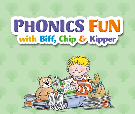 Discover a fun learning software series at our official Phonics Fun with Biff, Chip & Kipper website
