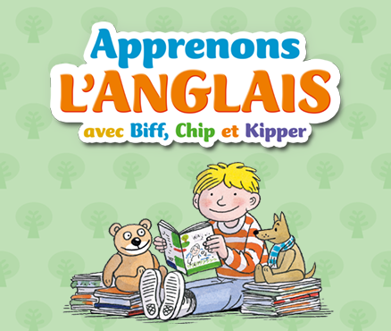 Découvrez une série de logiciels d'apprentissage amusant sur le site web d'Apprenons l'anglais avec Biff, Chip et Kipper