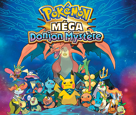 Pokémon Méga Donjon Mystère débarque début 2016 sur les consoles de la famille Nintendo 3DS