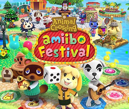 Ontdek een beestachtig leuk bordspel in Animal Crossing: amiibo Festival, vanaf 20 november verkrijgbaar voor de Wii U