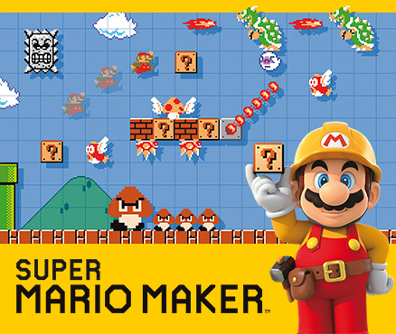 Explore the world of Super Mario Maker at the brand new website!