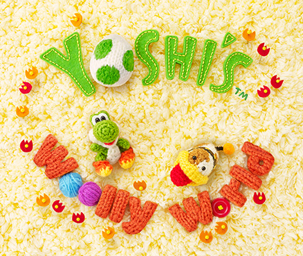 Jump into a lovingly-crafted world made out of yarn in Yoshi’s Woolly World – coming to Wii U on 26th June