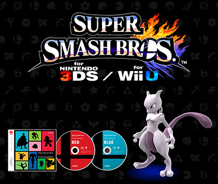 Ontvang een gratis soundtrack-cd en download Mewtwo met de Club Nintendo-actie: Super Smash Bros.!