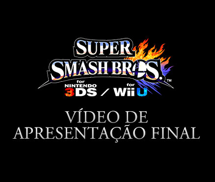 Não percas o Vídeo de Apresentação Final de Super Smash Bros. for Nintendo 3DS e Wii U no dia 15 de dezembro!