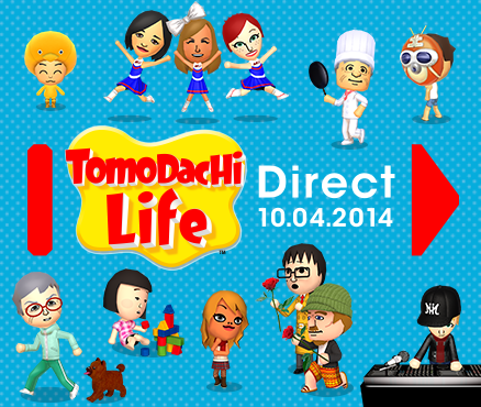 Cualquier cosa puede pasar cuando tus personajes Mii cobran vida en Tomodachi Life para Nintendo 3DS
