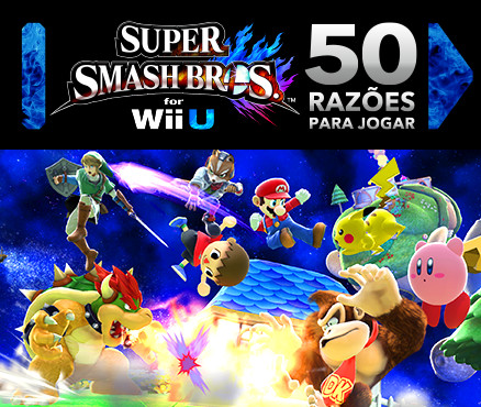 Descobre 50 razões para não perderes Super Smash Bros. for Wii U!