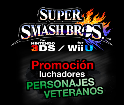 Super Smash Bros. Promoción luchadores: Personajes veteranos