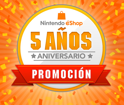 Promoción en Nintendo eShop: 5.º aniversario de Nintendo eShop
