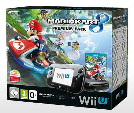 Ab dem 30. Mai kannst du mit dem Mario Kart 8 Premium Pack -Special Edition Wii U-Hardwarepaket Gas geben!