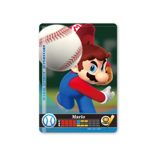 Tarjetas amiibo de Mario Sports Superstars