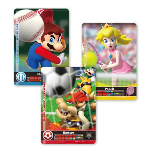Mario Sports Superstars-amiibo-kaarten