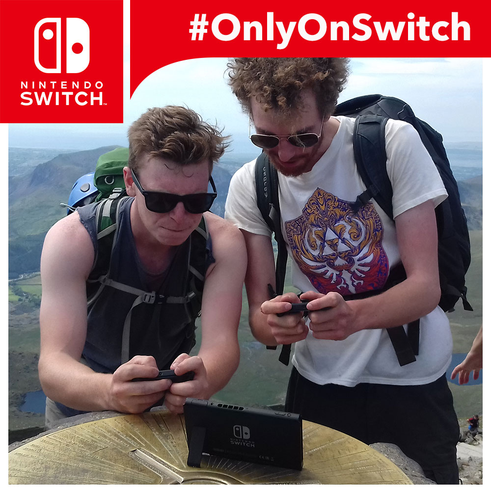 Enjoying the freedom: Our favourite #OnlyOnSwitch pictures!