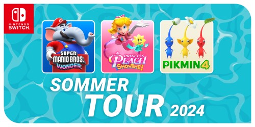 Mario und Freunde unterwegs auf der Nintendo-Sommertour