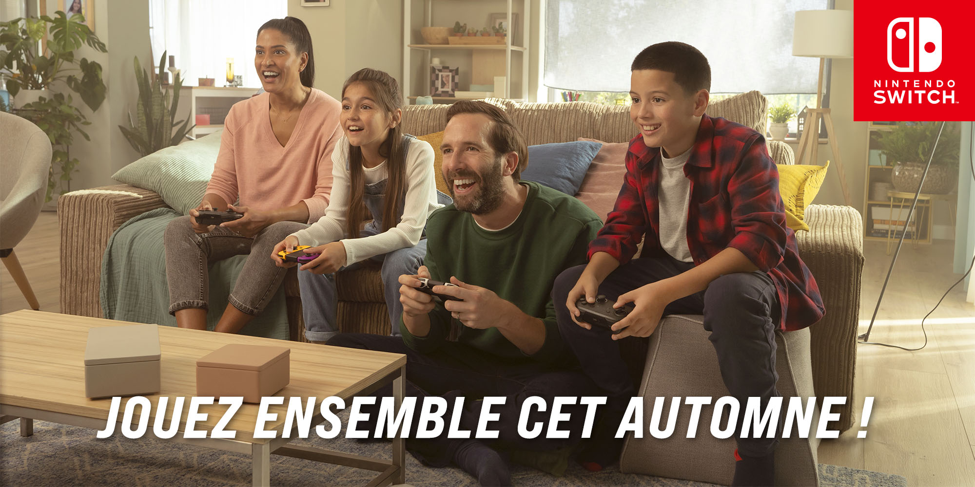 Jouez ensemble sur Nintendo Switch cet automne !