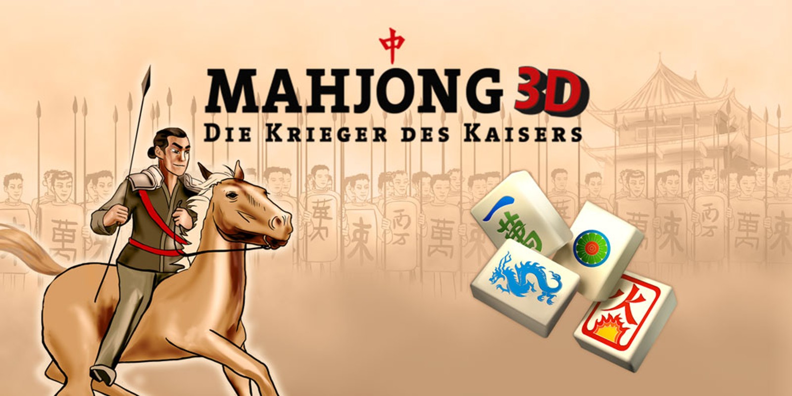 Mahjong 3D - Krieger des Kaisers