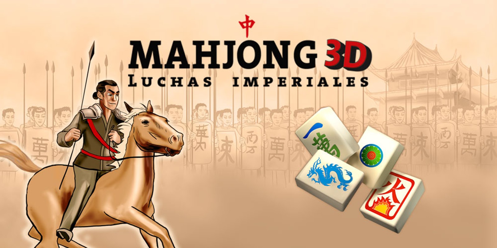 Mahjong 3D –  Luchas imperiales