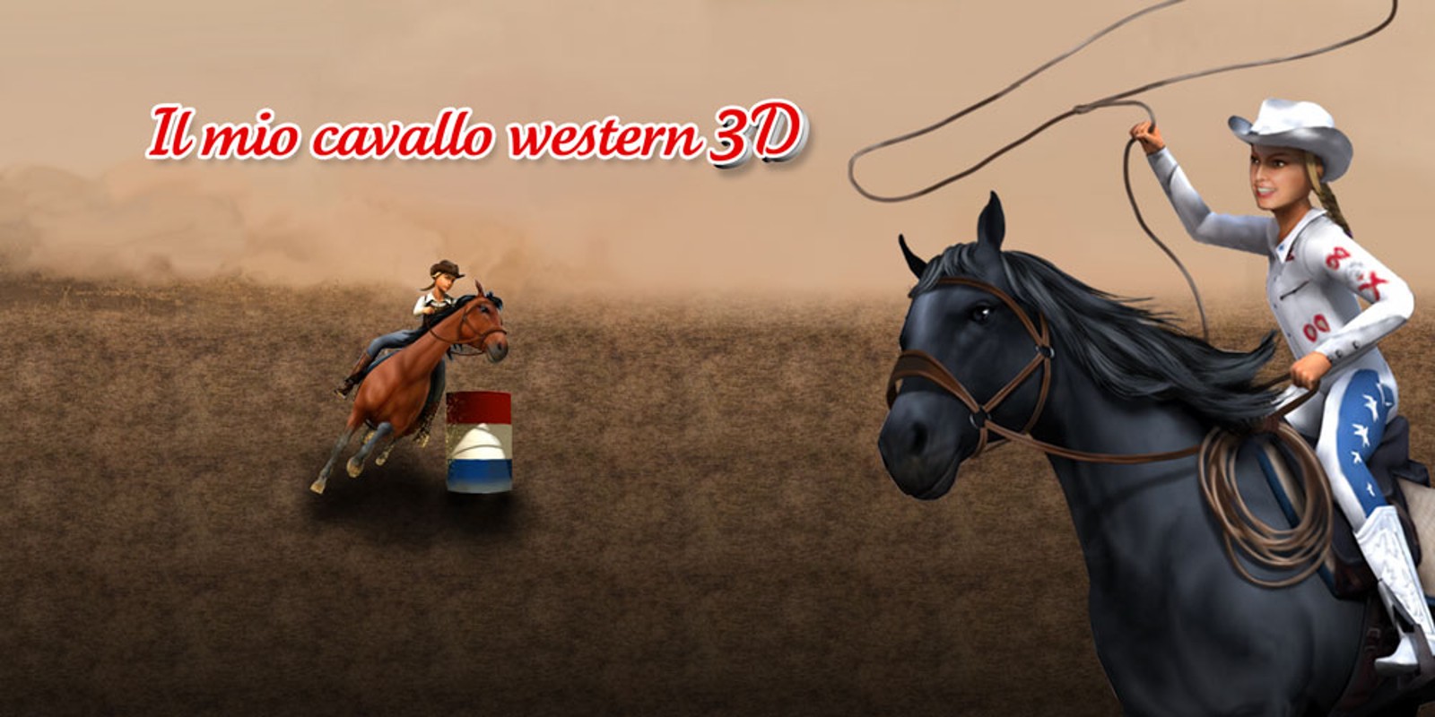 Il mio cavallo western 3D