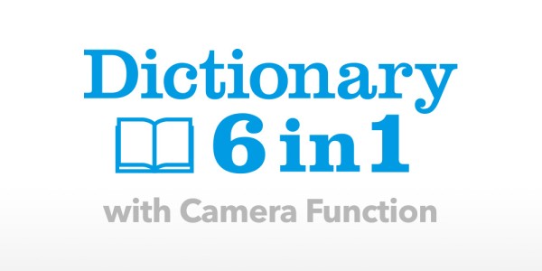 Diccionario 6 en 1 - Incluye función de cámara