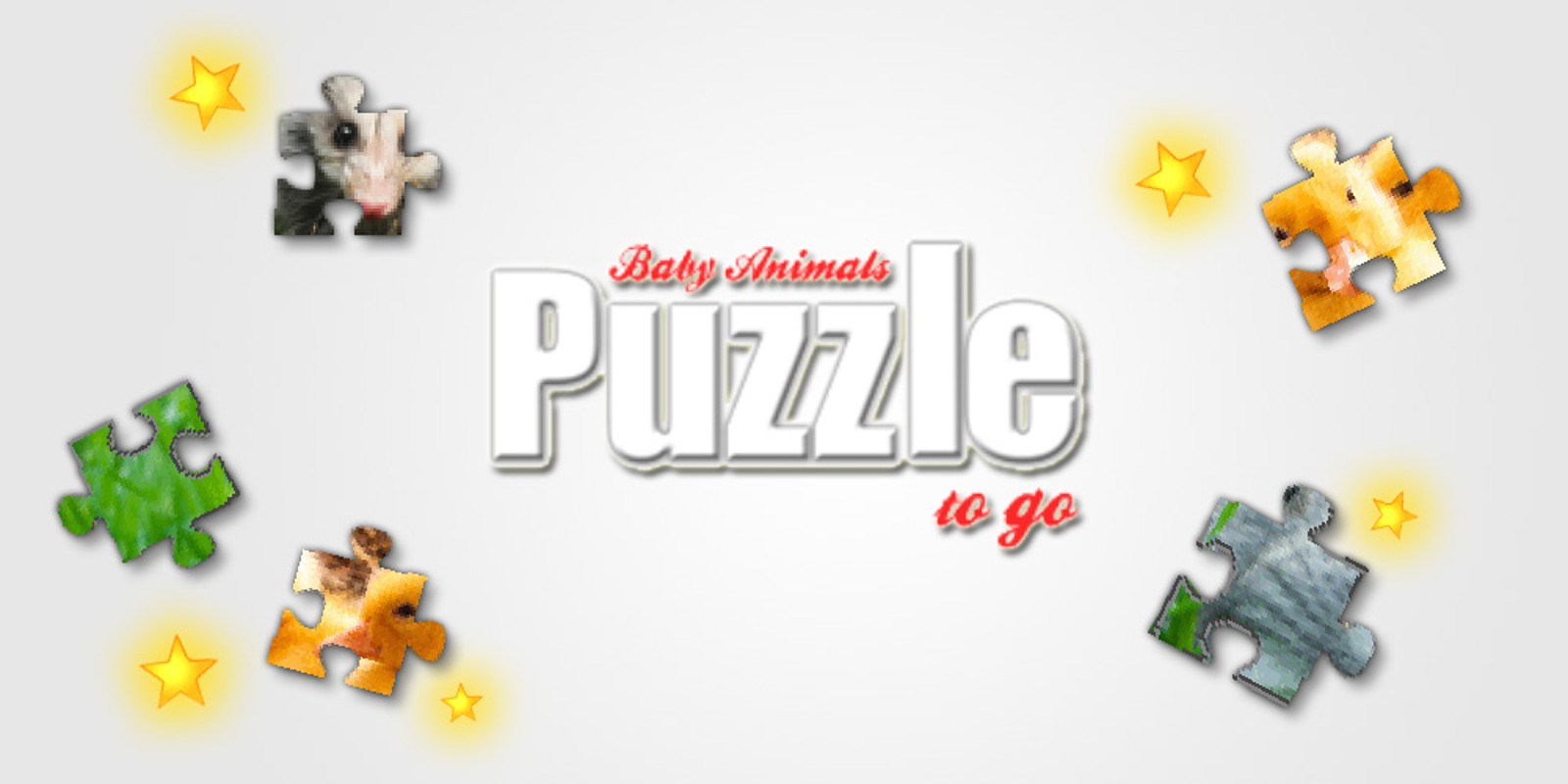 Puzzle to Go Baby Animals