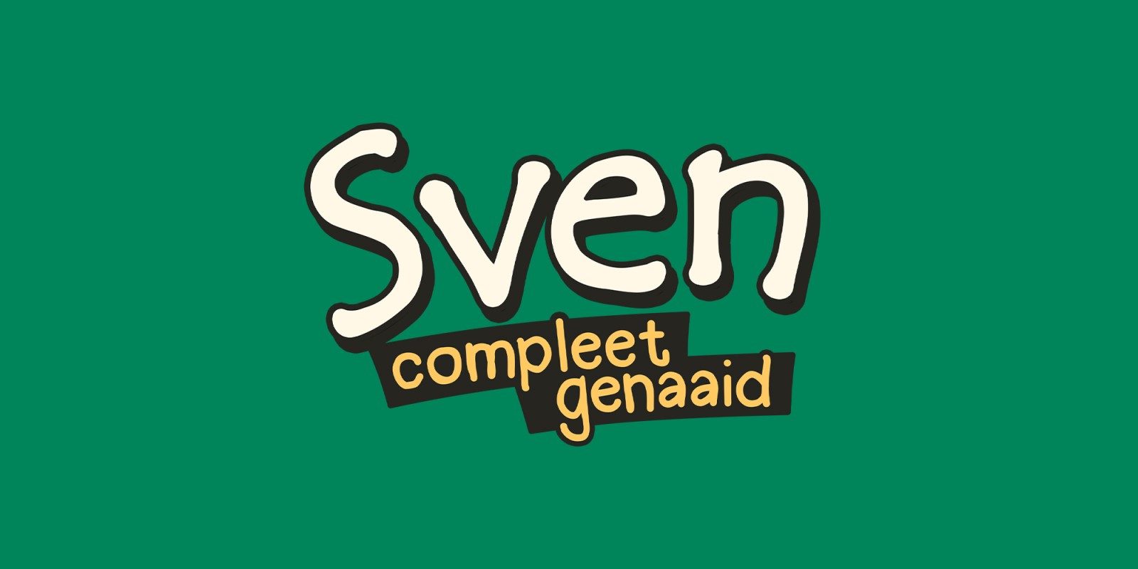 Sven – compleet genaaid