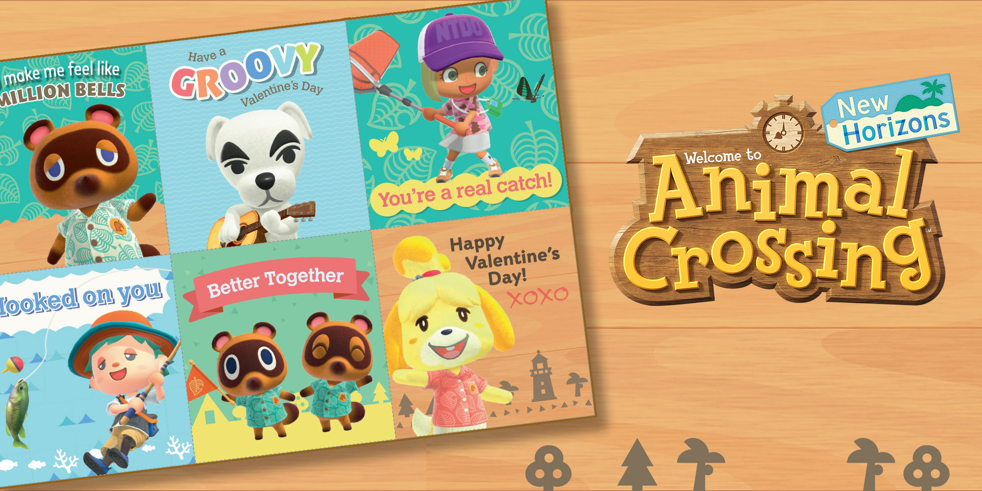 Celebrate Valentine’s Day with these adorable Animal Crossing cards!