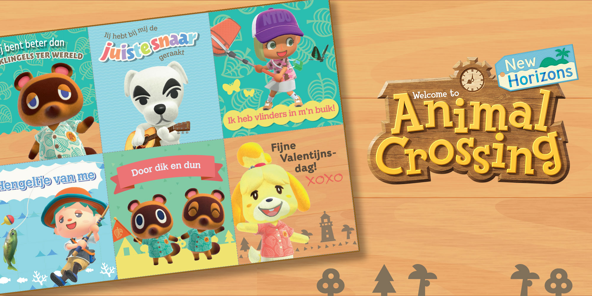 Vier Valentijnsdag met deze schattige Animal Crossing-kaarten!