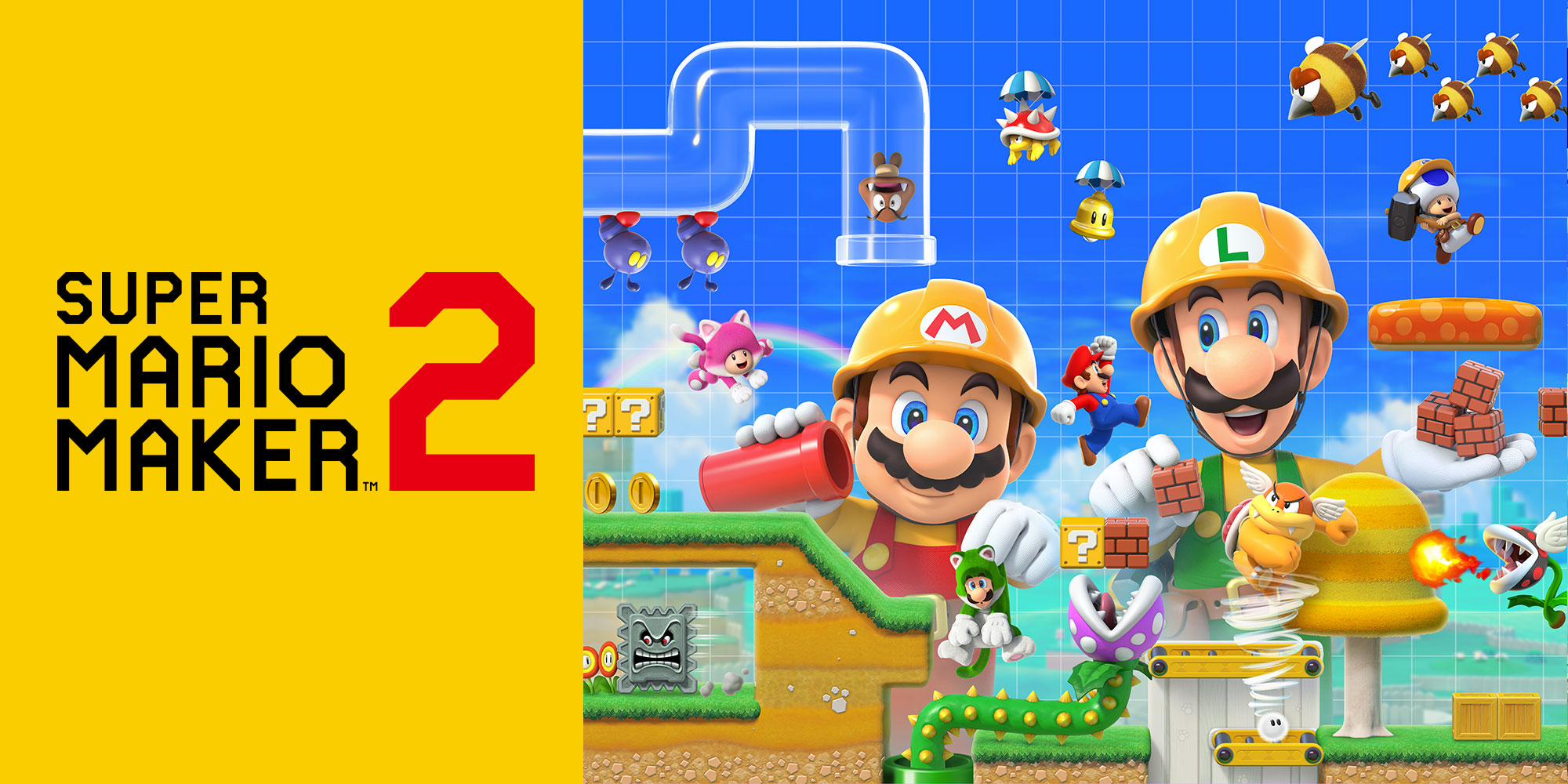 Découvrez le mode histoire de Super Mario Maker 2 et plein d'autres détails sur le jeu dans le Nintendo Treehouse: Live