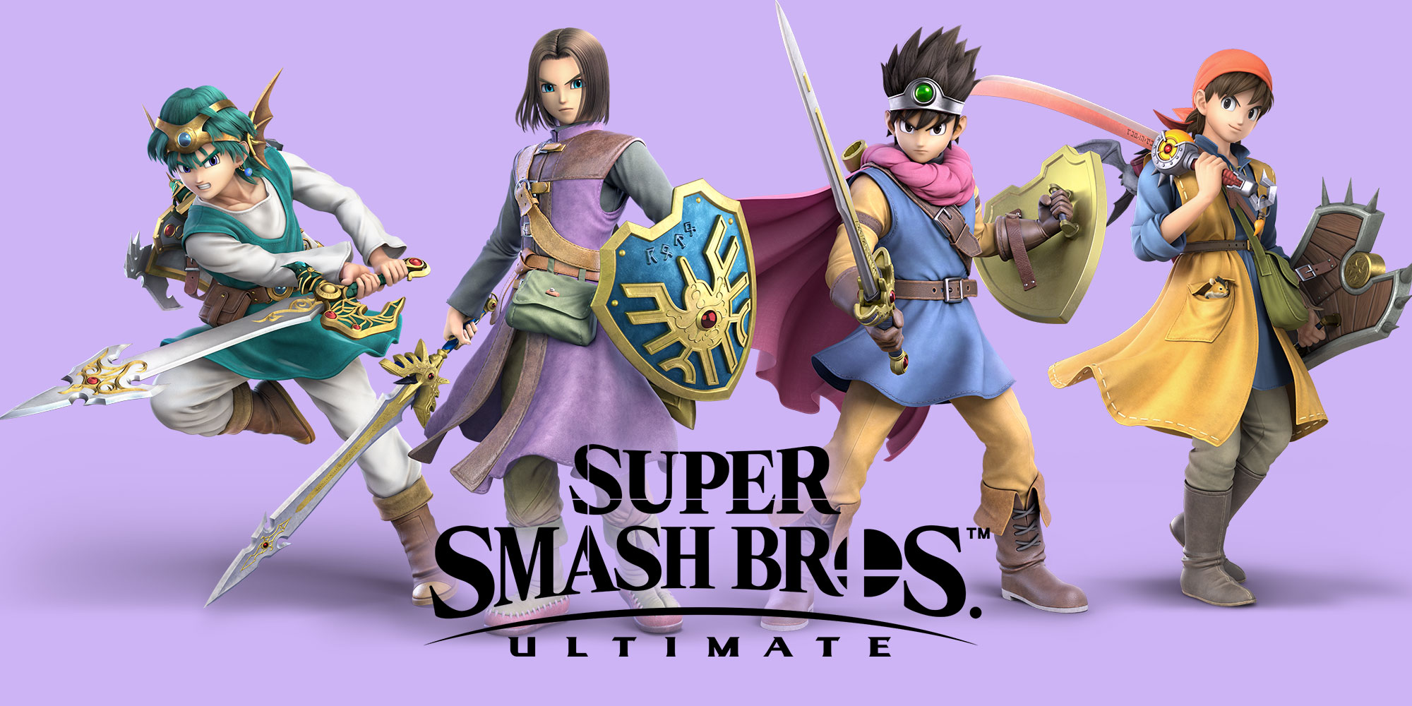 De held uit DRAGON QUEST komt naar Super Smash Bros. Ultimate op 31 juli!