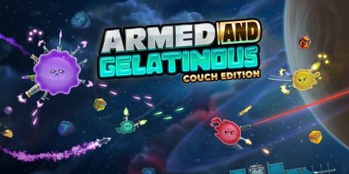 Armed and Gelatinous: Couch Edition switch box art