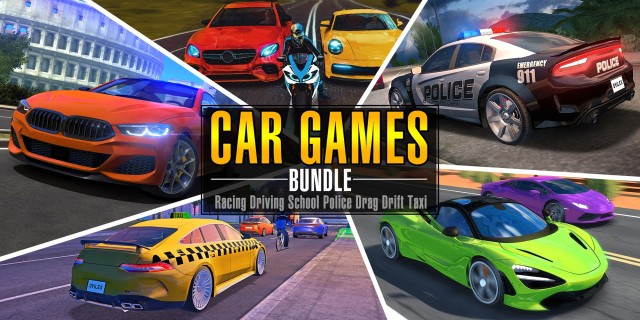 Acheter Car Games Bundle - Racing Driving School Police Drag Drift Taxi sur l'eShop Nintendo Switch