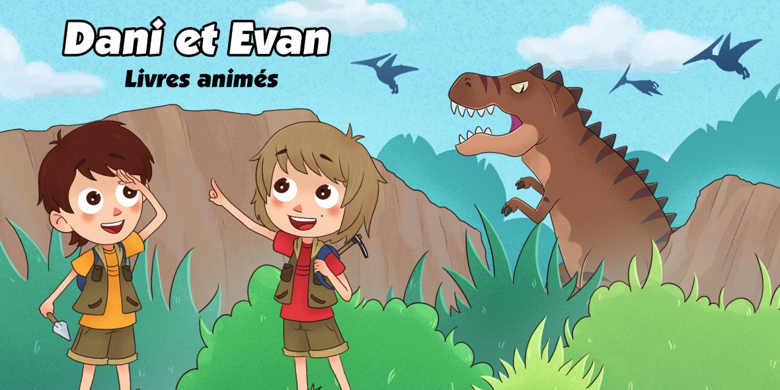 Dani et Evan: Livres animés