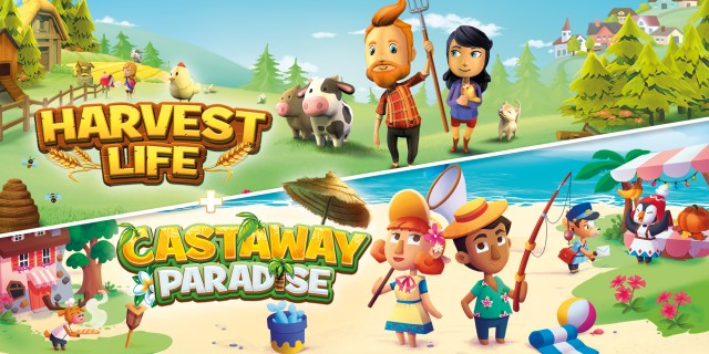 Acheter Harvest Life + Castaway Paradise sur l'eShop Nintendo Switch