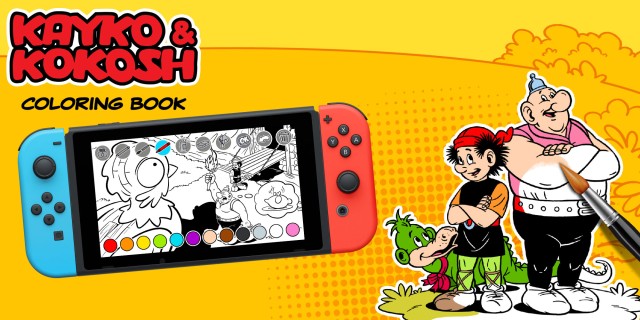 Acheter Kayko & Kokosh Coloring Book sur l'eShop Nintendo Switch