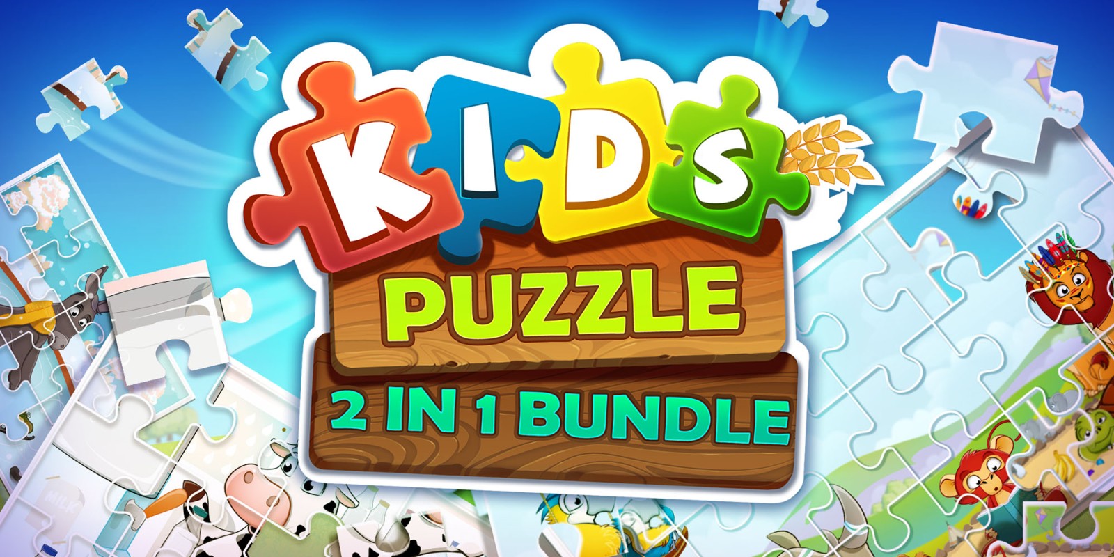 Kids Puzzle - 2 in 1 Bundle