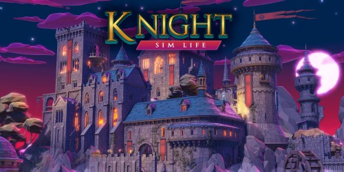 Knight Sim Life switch box art