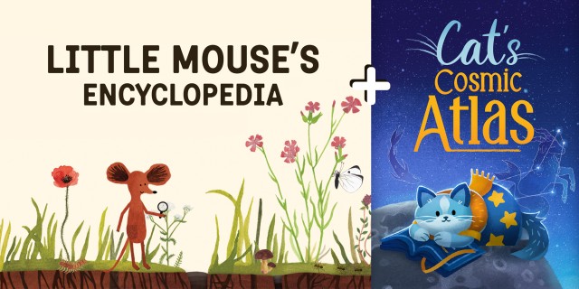 Acheter Little Mouse's Encyclopedia + Cat's Cosmic Atlas sur l'eShop Nintendo Switch