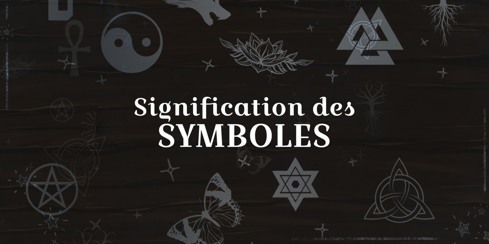 Signification des Symboles