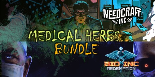 Medical Herbs Bundle - Bio Inc. Redemption + Weedcraft Inc switch box art