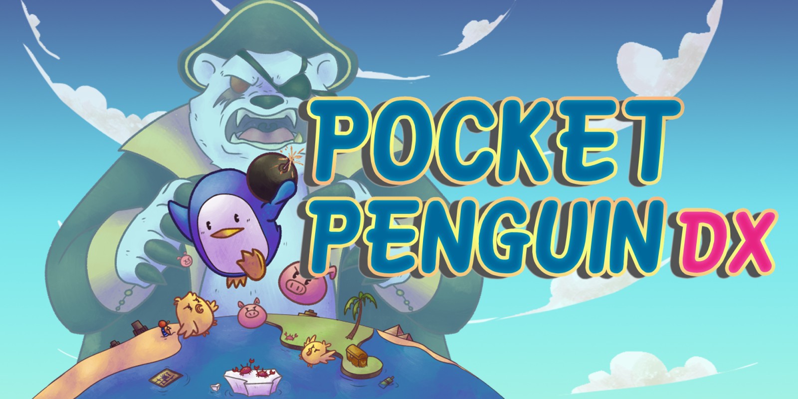 Pocket Penguin DX: Una aventura al estilo retro