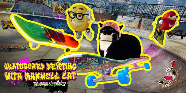 Acheter Skateboard Drifting with Maxwell Cat: The Game Simulator sur l'eShop Nintendo Switch