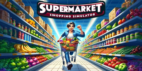 Supermarket Shopping Simulator switch box art