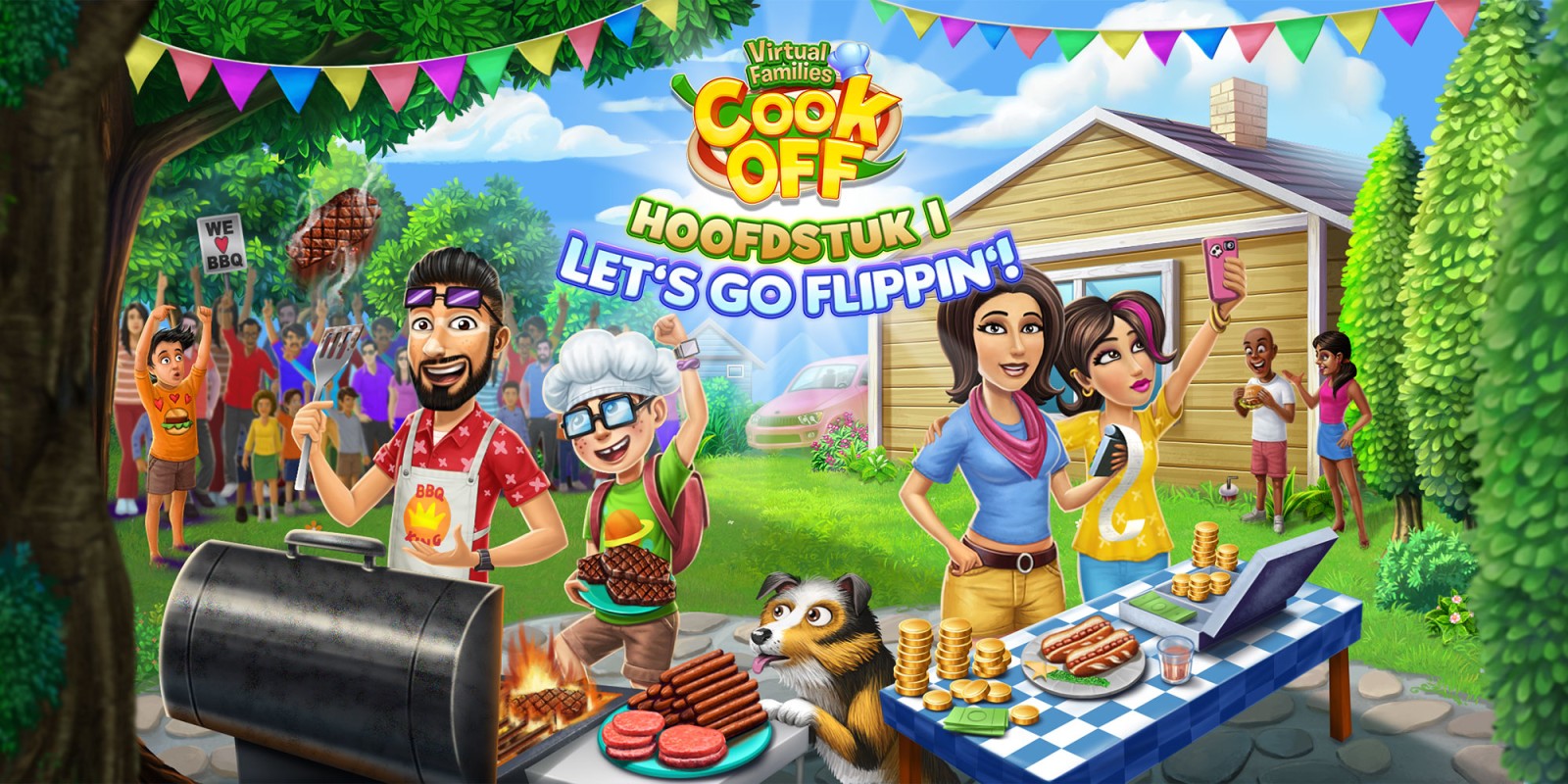 Virtual Families Cook Off: Hoofdstuk 1 Let's Go Flippin'