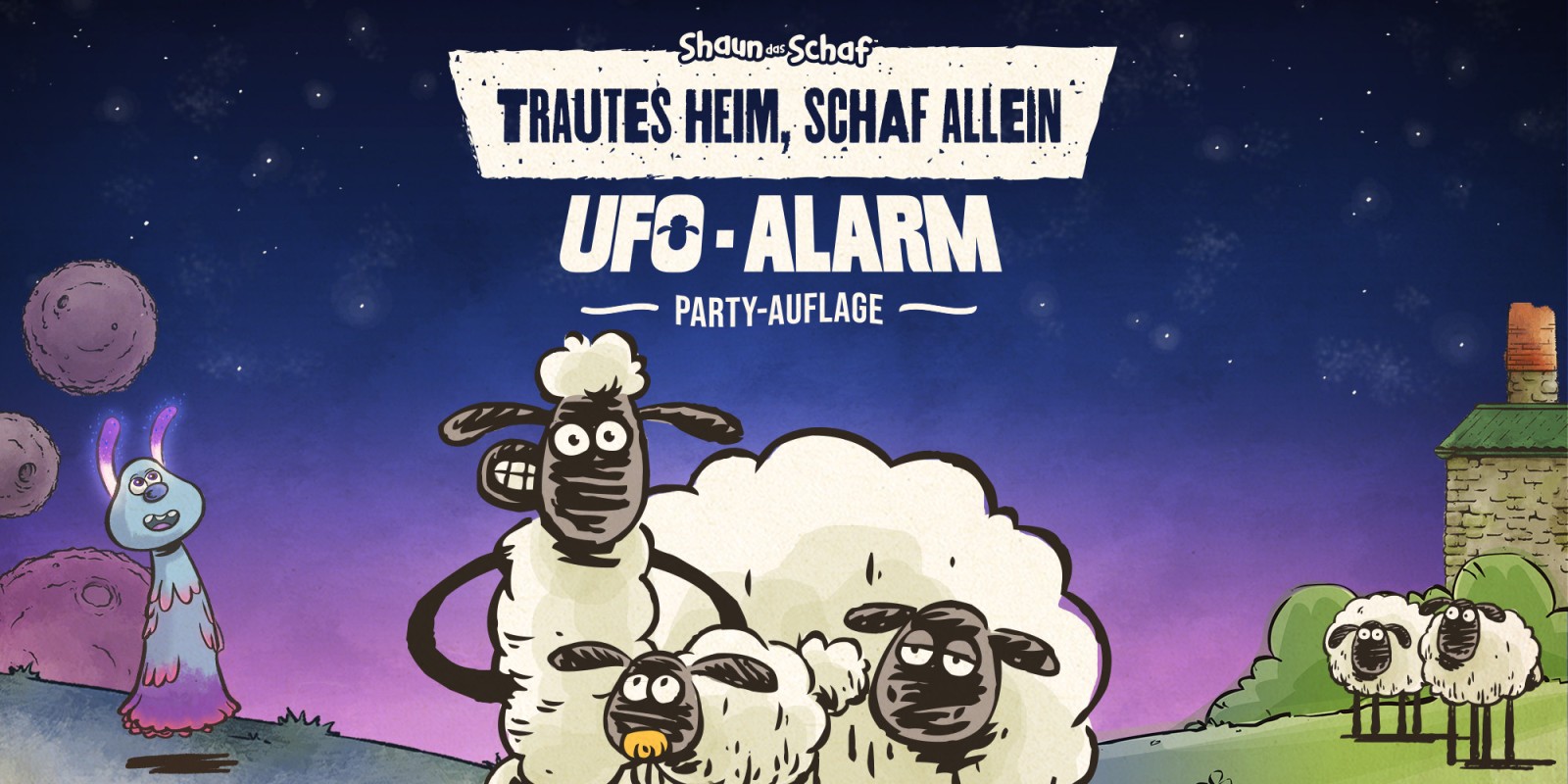 Trautes Heim, Schaf Allein: UFO Alarm Party-Auflage