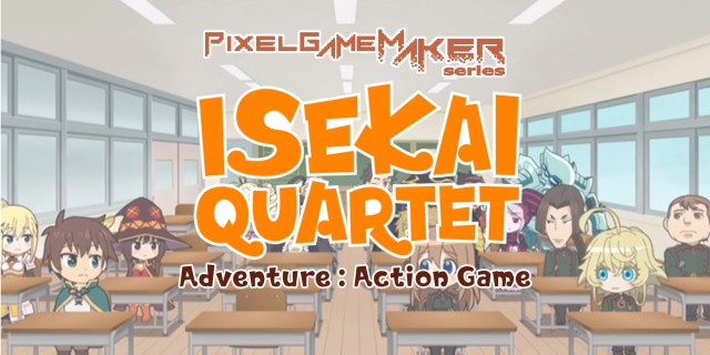 Acheter Pixel Game Maker Series ISEKAI QUARTET Adventure:Action Game sur l'eShop Nintendo Switch