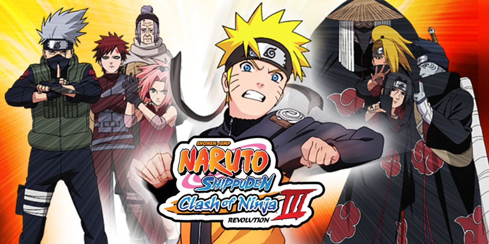 Naruto Shippuden: Clash of Ninja Revolution 3 - European Version